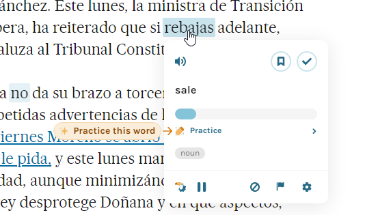 Toucan - kontekstowa wtyczka do przeglądarki do nauki języków 2